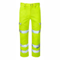 PULSAR P346LDS Ladies Hi-Vis Yellow Combat Trouser