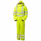 PULSAR P522 Hi-Vis Yellow Waterproof Coverall