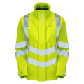 PULSAR P706 Ladies Hi-Vis Water Resistant Yellow Soft Shell