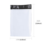 100pcs Mailing Bag for Air Column Cushion Bag Packing, Size: 17 x 25+5 cm, 17x25cm