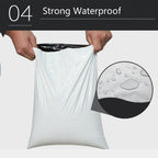 100pcs Mailing Bag for Air Column Cushion Bag Packing, Size: 17 x 25+5 cm, 17x25cm
