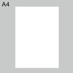 100pcs / Pack A4 Self-adhesive Printer Paper, A4 (White), A4 A4 (White) White