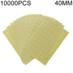 10000 PCS Transparent Round Shape Self-adhesive Sealing Sticker, Diameter: 40mm, Diameter: 40mm Diameter: 40mm