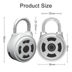 Intelligent Bluetooth Key Password Padlock Remote Unlocking for iOS / Android, DM-1