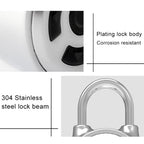 Intelligent Bluetooth Key Password Padlock Remote Unlocking for iOS / Android, DM-1