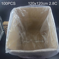 100 PCS 2.8C Dust-proof Moisture-proof Plastic PE Packaging Bag, Size: 120cm x 120cm, 120cm x 120cm 120cm x 120cm