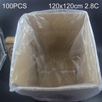 100 PCS 2.8C Dust-proof Moisture-proof Plastic PE Packaging Bag, Size: 120cm x 120cm, 120cm x 120cm 120cm x 120cm