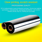 2 PCS Wax-based Printer Coated Paper Barcode Ribbon, Size: 5cmx300m, Size: 5cmx300m