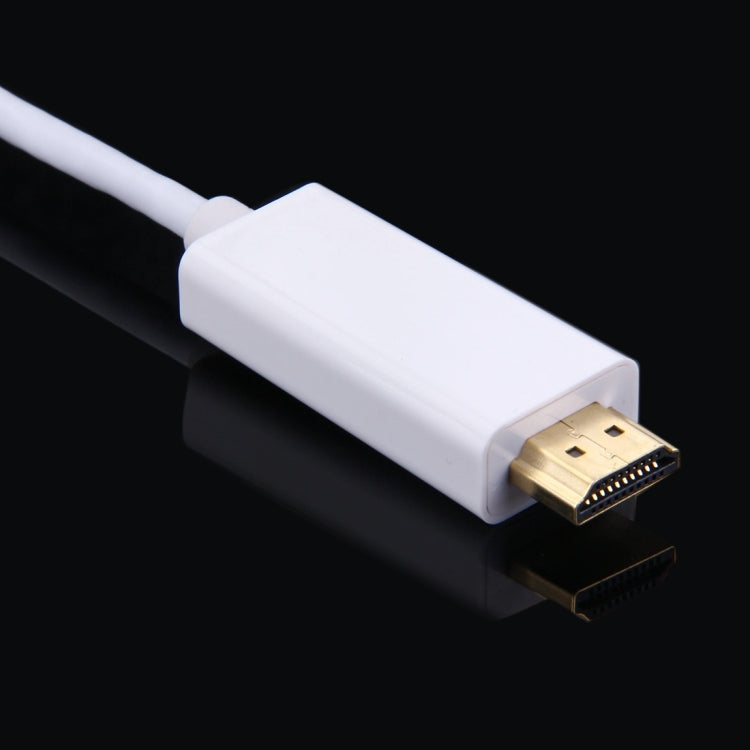 1.8m Mini DisplayPort Male to HDMI Male Adapter Cable, 1.8m – Plug-and-play, 4K