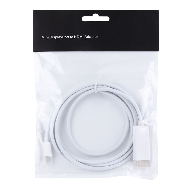 1.8m Mini DisplayPort Male to HDMI Male Adapter Cable, 1.8m – Plug-and-play, 4K