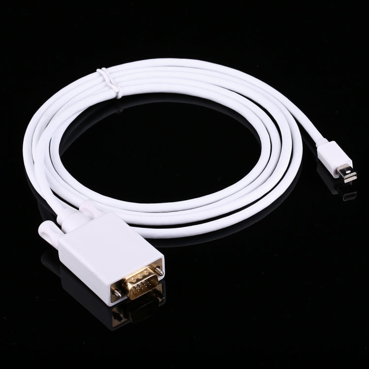 1.8m Mini DisplayPort Male to VGA Male Adapter Cable – Durable Build, Easy to Use