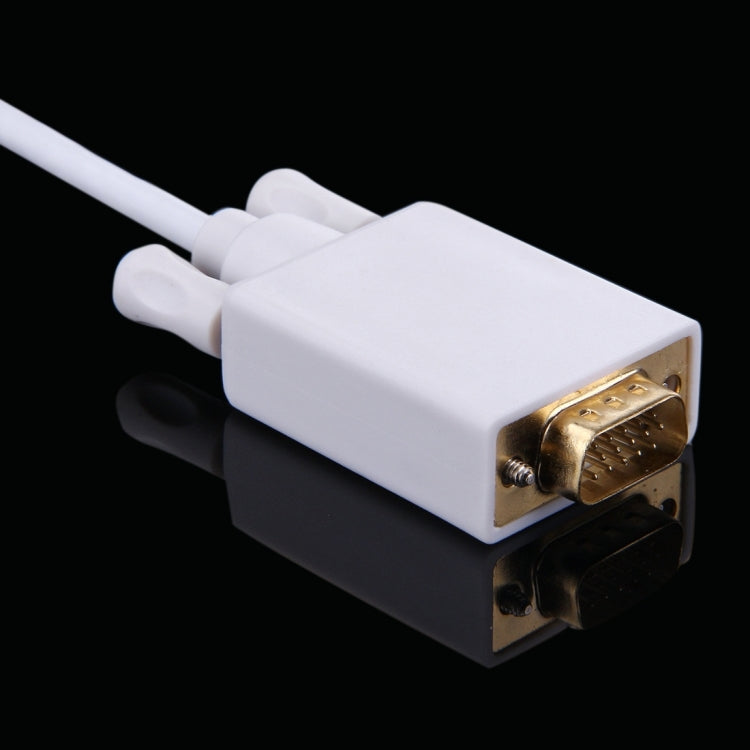 1.8m Mini DisplayPort Male to VGA Male Adapter Cable – Durable Build, Easy to Use