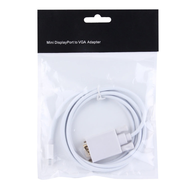 1.8m Mini DisplayPort Male to VGA Male Adapter Cable – Durable Build, Easy to Use