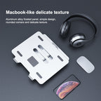 ORICO LST-2AS Multi-function Aluminum Alloy Laptop Notebook Heightening Folding Stand Holder, LST-2AS – Aluminum Alloy, TPU