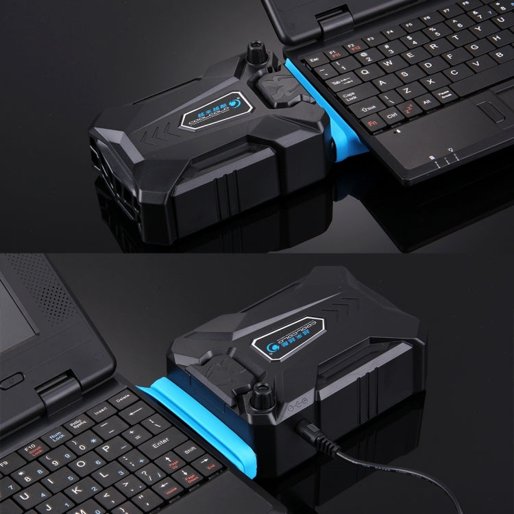 Ice Troll III Gaming Laptop Notebook Cooling Pad Mute Air Extracting Cooling Fan Turbo Heat Radiator with Appropriative USB Cable – Durable Build, Easy to Use