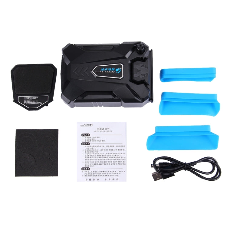 Ice Troll III Gaming Laptop Notebook Cooling Pad Mute Air Extracting Cooling Fan Turbo Heat Radiator with Appropriative USB Cable – Durable Build, Easy to Use
