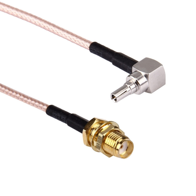 15cm CRC9 Male to SMA Female Cable, CRC9 90° Elbow to SMA (Braided) – Durable Build, Easy to Use