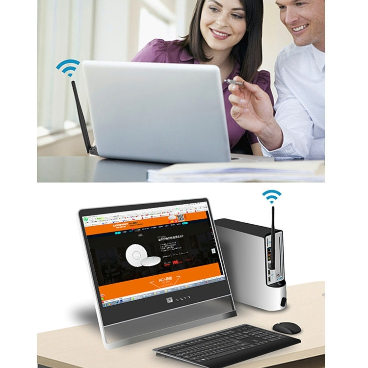 2 in 1 Bluetooth 4.0 + 150Mbps 2.4GHz USB WiFi Wireless Adapter with 2D1 External Antenna – Bluetooth