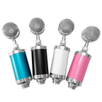 3000 Home KTV Mic Condenser Sound Recording Microphone with Shock Mount & Pop Filter for PC & Laptop, 3.5mm Earphone Port, Cable Length: 2.5m