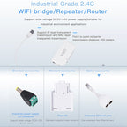 VONETS VAP11G-500S High Power CPE 20dbm Mini WiFi 300Mbps Bridge WiFi Repeater Signal Booster, Outdoor Wireless Point to Point, No Abstacle, VAP11G-500 – Durable Build, Easy to Use