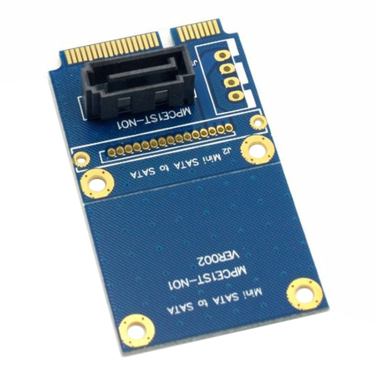 MINI SATA to 7 Pin SATA Mini PCI-E HDD Hard Disk Drive Expansion Adapter Card – Durable Build, Easy to Use