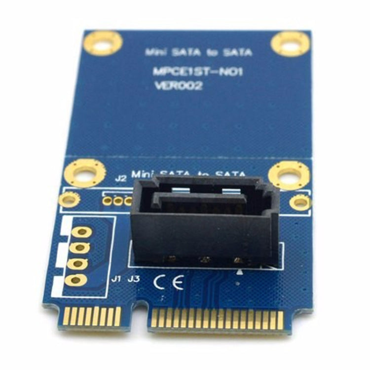 MINI SATA to 7 Pin SATA Mini PCI-E HDD Hard Disk Drive Expansion Adapter Card – Durable Build, Easy to Use