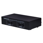 B822 Passive Speaker Switch 2 Channel Power Amplifier Audio Switch Loudspeaker, 2 Input and 2 Output Default Title