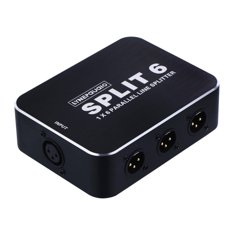 B866 1 XLR Split Horizontal Parallel Distributor, 1 Input and 6 Output Default Title