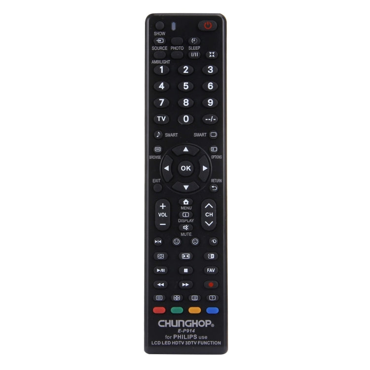 CHUNGHOP E-P914 Universal Remote Controller for PHILIPS LED LCD HDTV 3DTV, for PHILIPS TV for PHILIPS TV