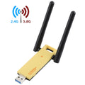 AC1200Mbps 2.4GHz & 5GHz Dual Band USB 3.0 WiFi Adapter External Network Card with 2 External Antenna, AC1200Mbps USB 3.0 – Durable Build, Easy to Use AC1200Mbps USB 3.0