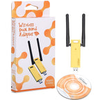 AC1200Mbps 2.4GHz & 5GHz Dual Band USB 3.0 WiFi Adapter External Network Card with 2 External Antenna, AC1200Mbps USB 3.0 – Durable Build, Easy to Use