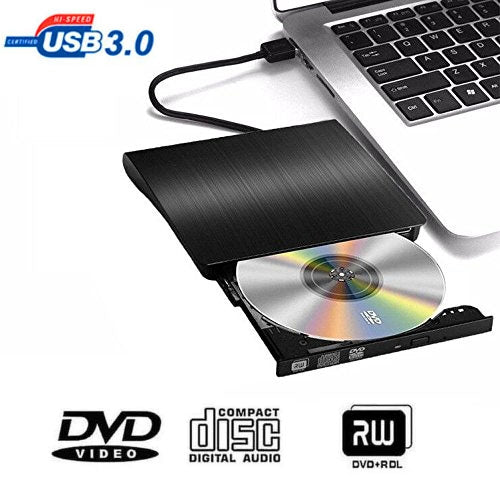 Brushed Texture USB 3.0 POP-UP Mobile External DVD-Rw DVD / CD Rewritable Drive External ODD & HDD Device, Brushed Texture DVD(B) – Data Transmission Brushed Texture DVD(B)