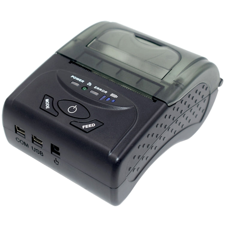 POS-5807 58mm Portable USB Port Thermal Bluetooth Ticket Printer, Max Supported Thermal Paper Size: 57x50mm – Bluetooth