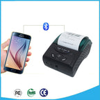 POS-5807 58mm Portable USB Port Thermal Bluetooth Ticket Printer, Max Supported Thermal Paper Size: 57x50mm – Bluetooth