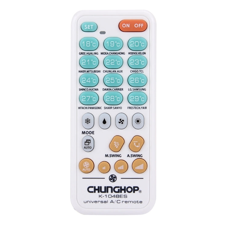 CHUNGHOP K-1048ES Universal Air-Conditioner Remote Controller, K-1048ES K-1048ES