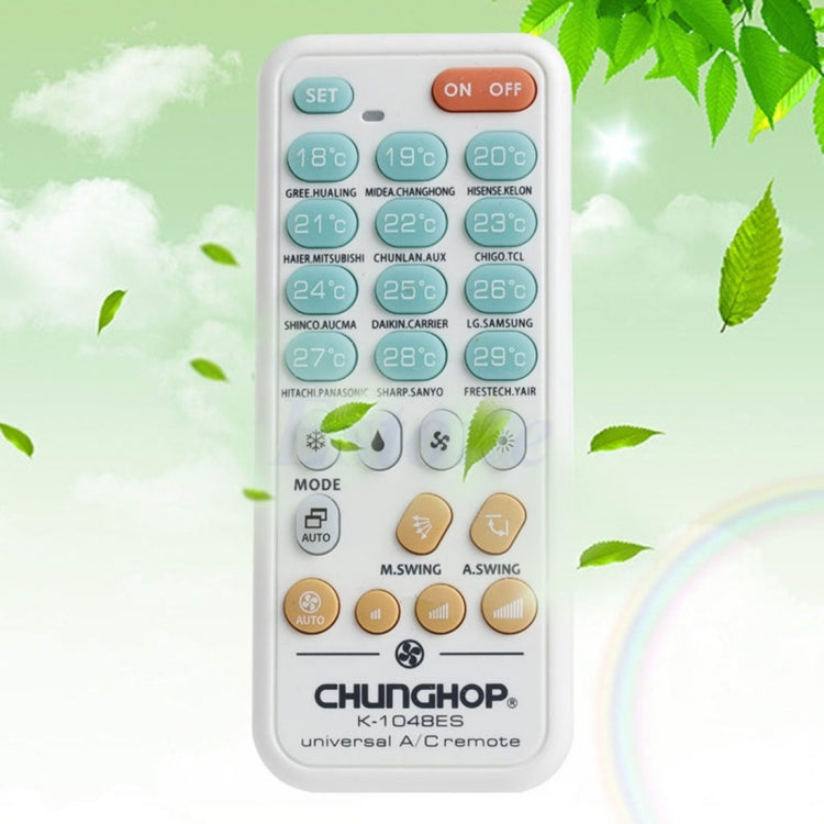 CHUNGHOP K-1048ES Universal Air-Conditioner Remote Controller, K-1048ES