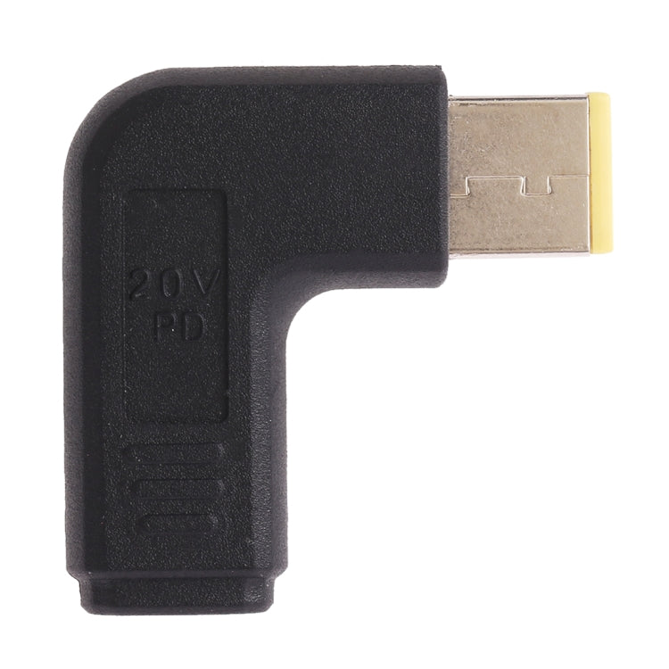 USB-C / Type-C Female to Big Square USB Male Plug Elbow Adapter Connector For Lenovo Thinkpad / ThinkBook / Xiaoxin, Lenovo Big Square Elbow – Durable Build, Easy to Use