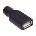 USB Female to 5.5 x 2.1mm Female Plug Adapter Connector, USB Female to 5.5 x 2.1mm – Durable Build, Easy to Use