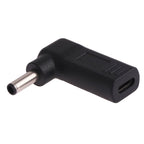 USB-C / Type-C Female to 4.5 x 3.0mm Male Plug Elbow Adapter Connector, 4.5 x 3.0mm Elbow Black, 4.5 x 3.0mm Elbow Blue – Durable Build, Easy to Use 4.5 x 3.0mm Elbow Black Black