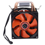 CoolAge AMD CPU Heatsink Hydraulic Bearing Cooling Fan Double Cooling Fan 3 Pin for Intel LGA775 115X AM2 AM3 AM4 FM1 FM2 1366 – Durable Build, Easy to Use