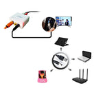 1.5m USB to DC 5.5mm Power Spring Coiled Cable, AM to DC 5.5mm, Length: 1.5m – Durable Build, Easy to Use