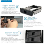 ORICO 1106SS CD-ROM Space HDD Mobile Rack Internal 3.5 inch HDD Convertor Enclosure – TPU