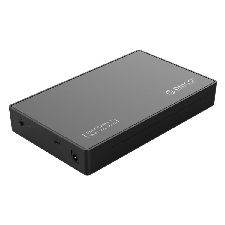 ORICO 3588C3 SATA 3.0 to USB-C / Type-C 2.5 / 3.5 inch SSD / SATA HDD Enclosure Storage Support UASP Protocol, USB Type-C – Durable Build, Easy to Use