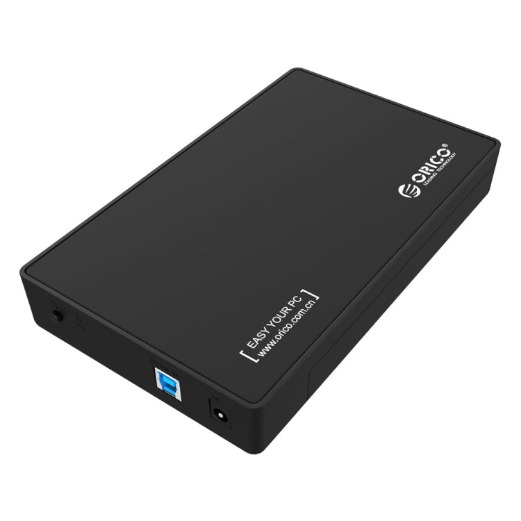 ORICO 3588US3 USB 3.0 Type-B 2.5 / 3.5 inch SSD / SATA HDD Enclosure Storage Hard Disk Box for Laptop Computer Desktop PC, USB Type-B – Durable Build, Easy to Use