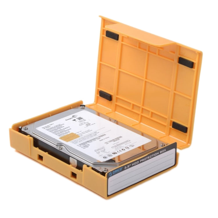 ORICO PHP-35 3.5 inch SATA HDD Case Hard Drive Disk Protect Cover Box – Shockproof, Waterproof Orange