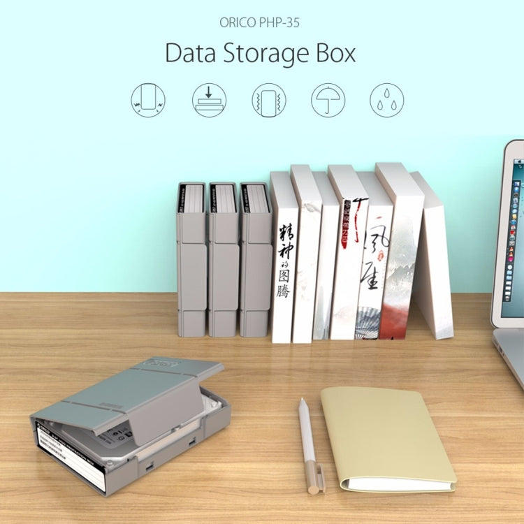 ORICO PHP-35 3.5 inch SATA HDD Case Hard Drive Disk Protect Cover Box – Shockproof, Waterproof