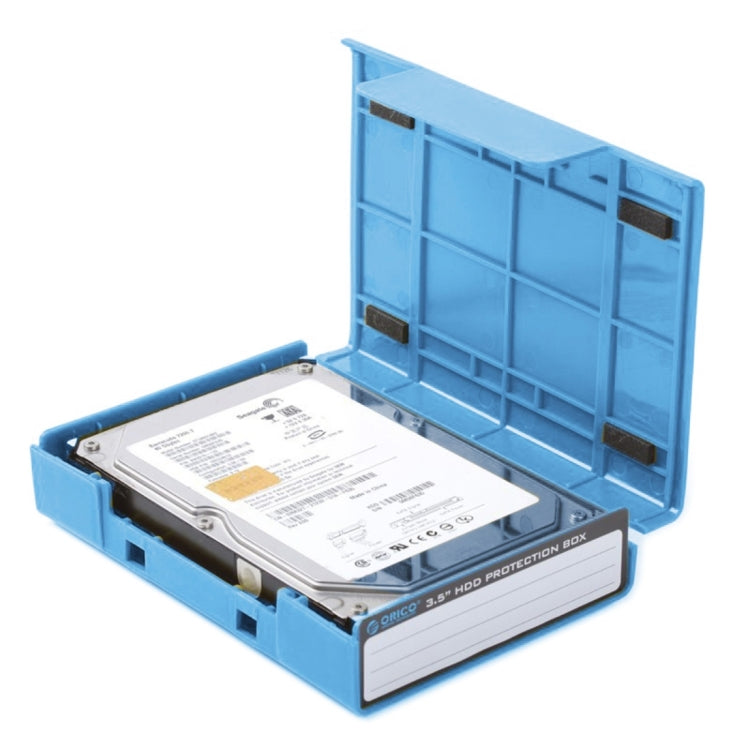 ORICO PHP-35 3.5 inch SATA HDD Case Hard Drive Disk Protect Cover Box – Shockproof, Waterproof Blue