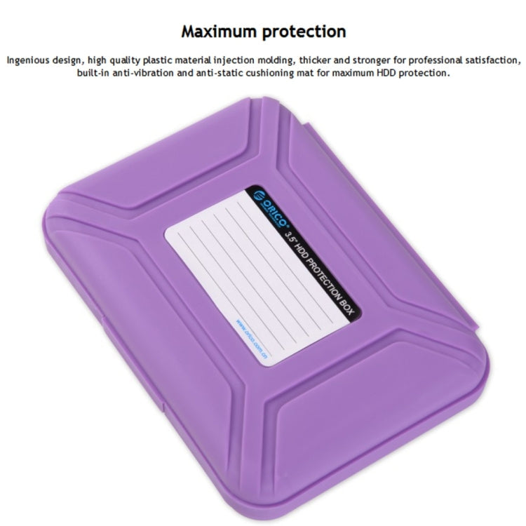 ORICO PHX-35 3.5 inch SATA HDD Case Hard Drive Disk Protect Cover Box – Shockproof, Waterproof