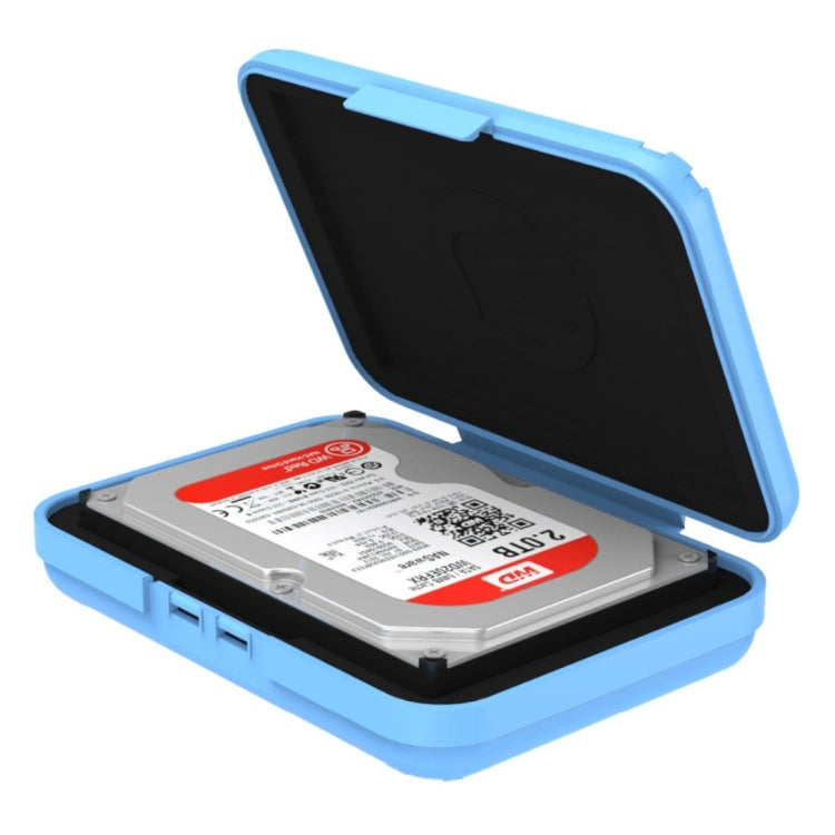 ORICO PHX-35 3.5 inch SATA HDD Case Hard Drive Disk Protect Cover Box – Shockproof, Waterproof Blue