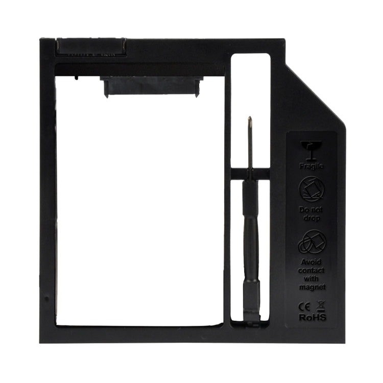 Universal 9 / 9.5mm SATA3 Hard Disk Drive HDD Caddy Adapter Bay Bracket for Notebook – Durable Build, Easy to Use